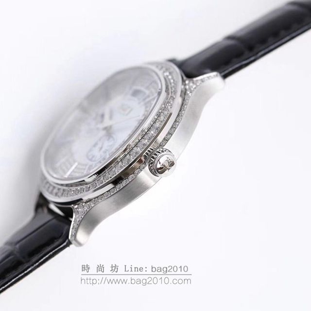 伯爵手錶 PiagetEmperador枕形腕表 白色珍珠貝母錶盤 伯爵男士腕表  hds1694